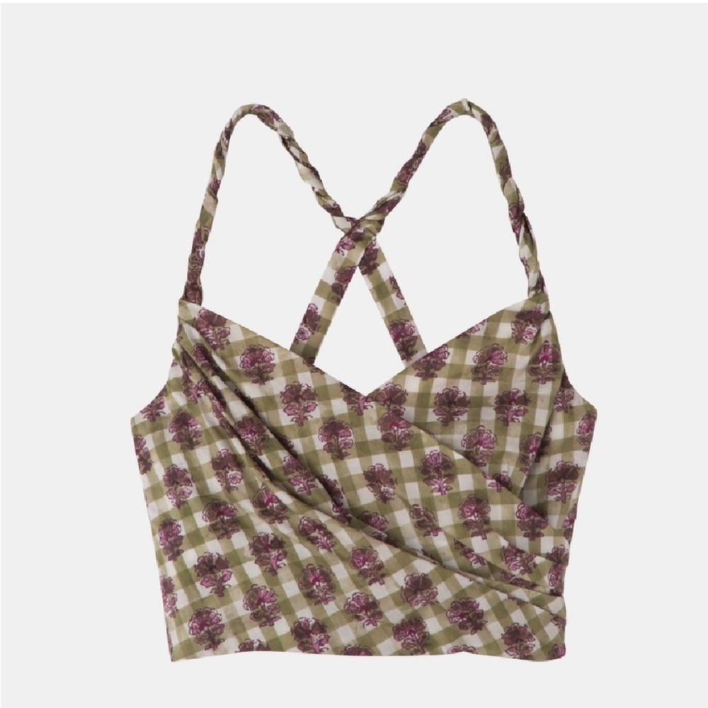 Longchamp Artichoke Gingham Women Top